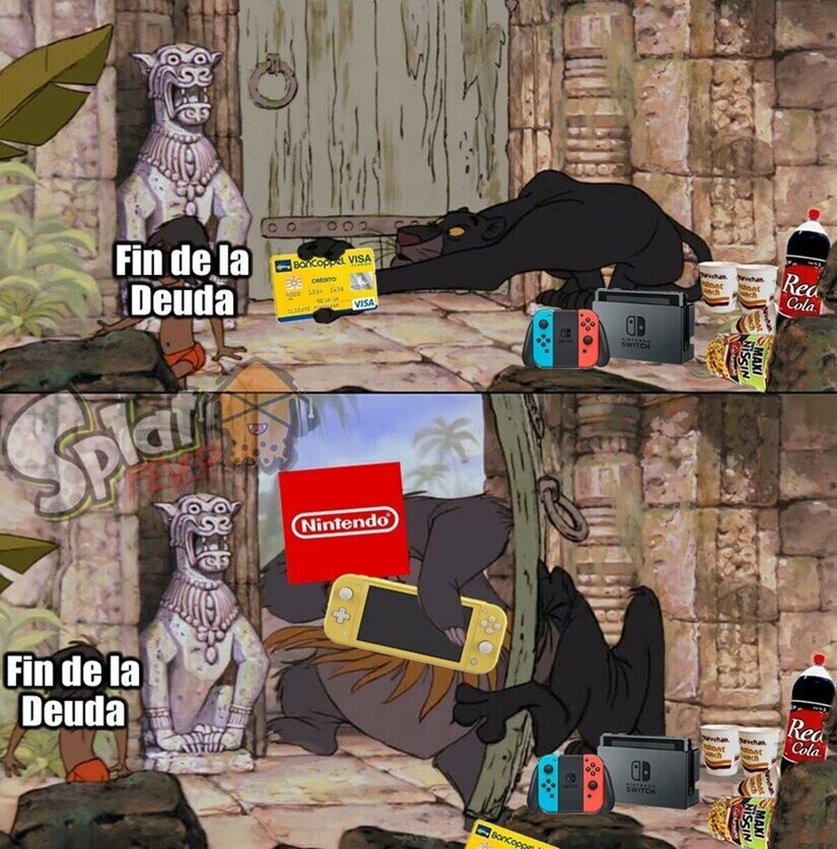 Maldición mis deudas crecen