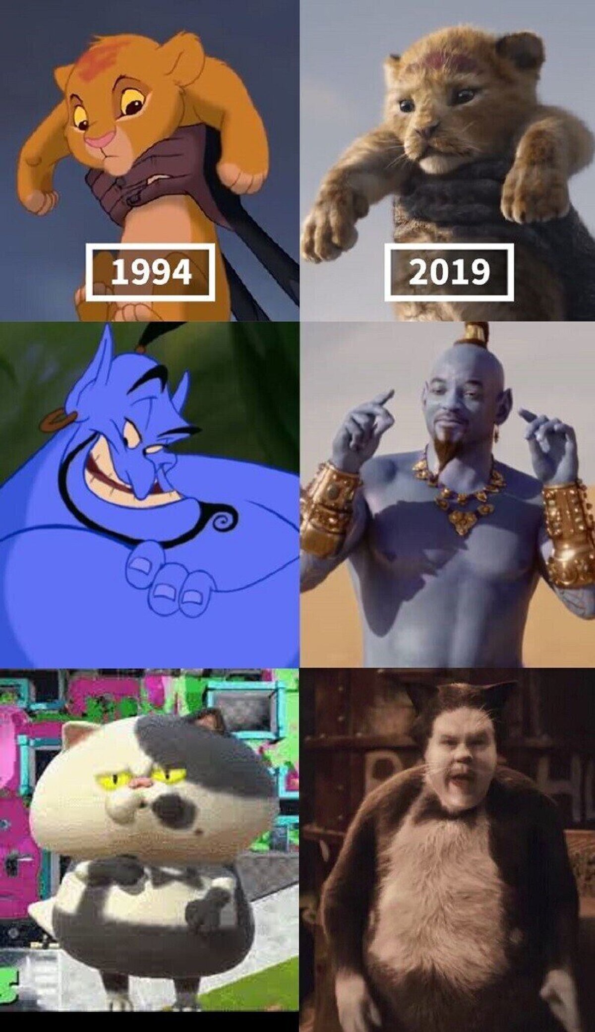 Los live actions son cada vez más terribles 