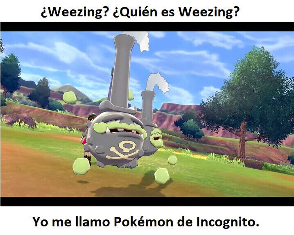 ¡Vamos, largate Weezing!