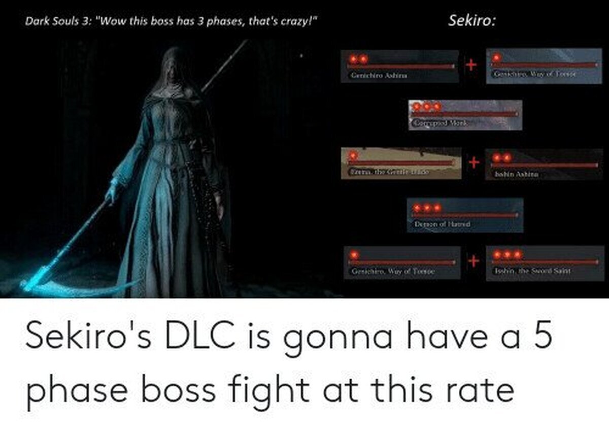 Dolorosamente Cierto. (Pequeña alerta de spoilers para Sekiro)