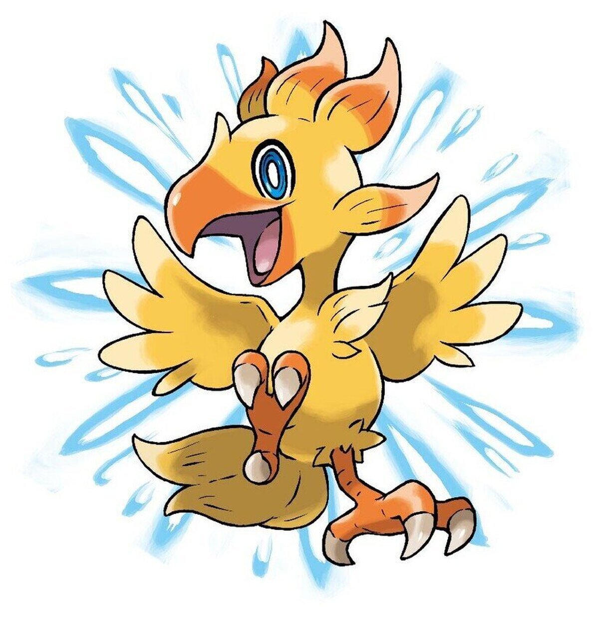 ¿Sabías que Ken Sugimori hizo el artwork oficial del Chocobo para Final Fantasy Dimensions II?