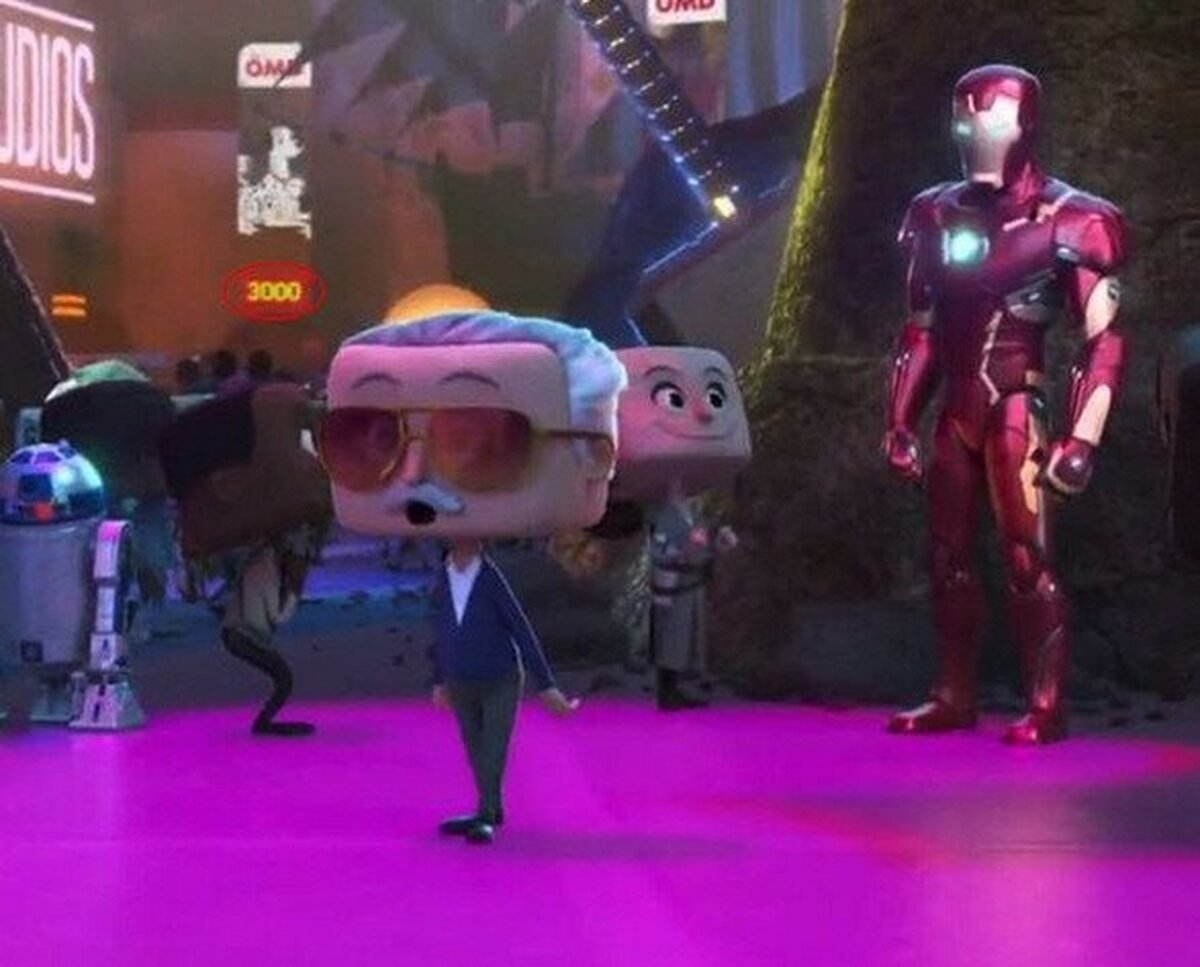 El cameo de Stan Lee en Ralph Rompe internet