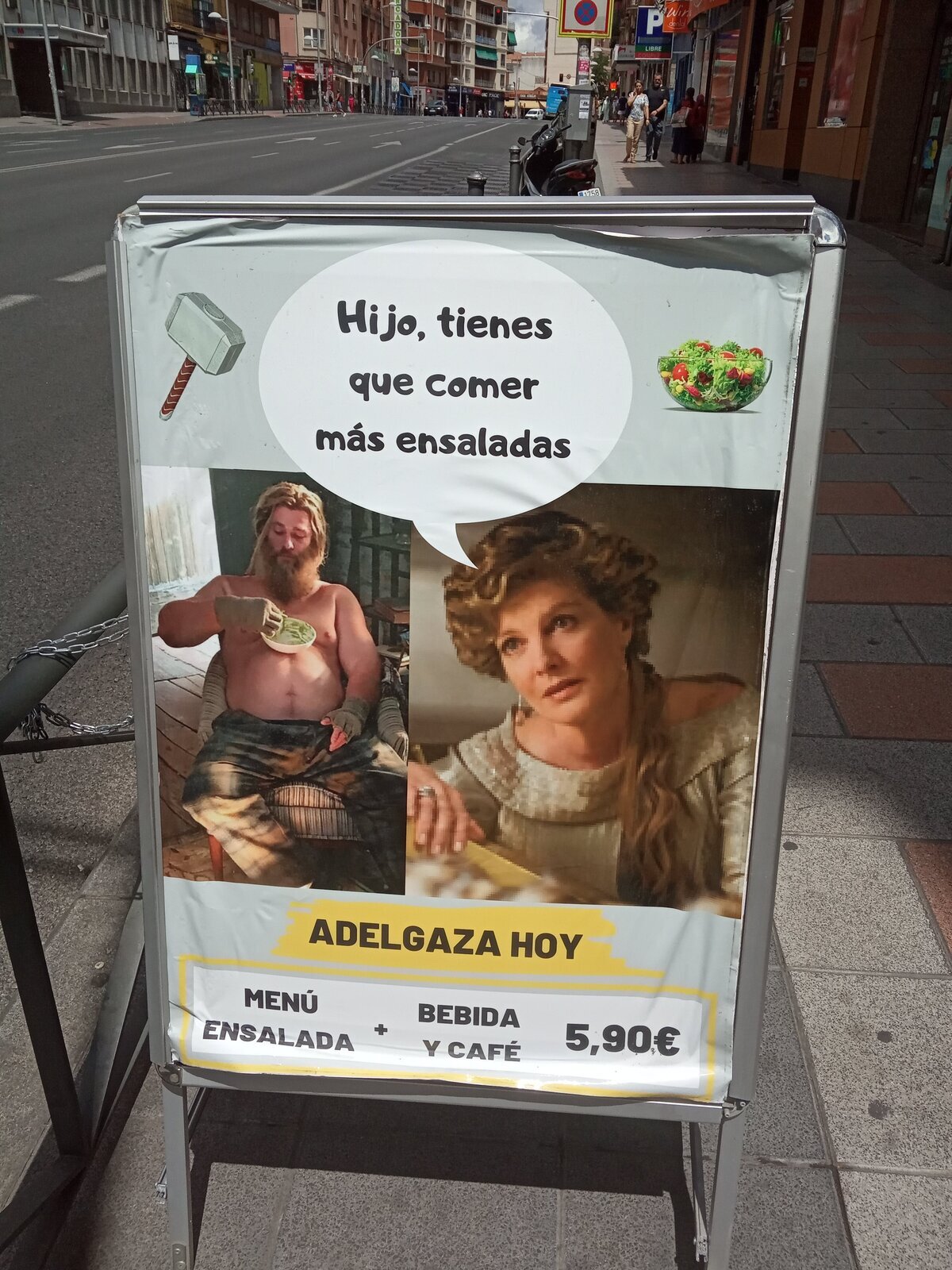 Haz caso a la madre de Thor