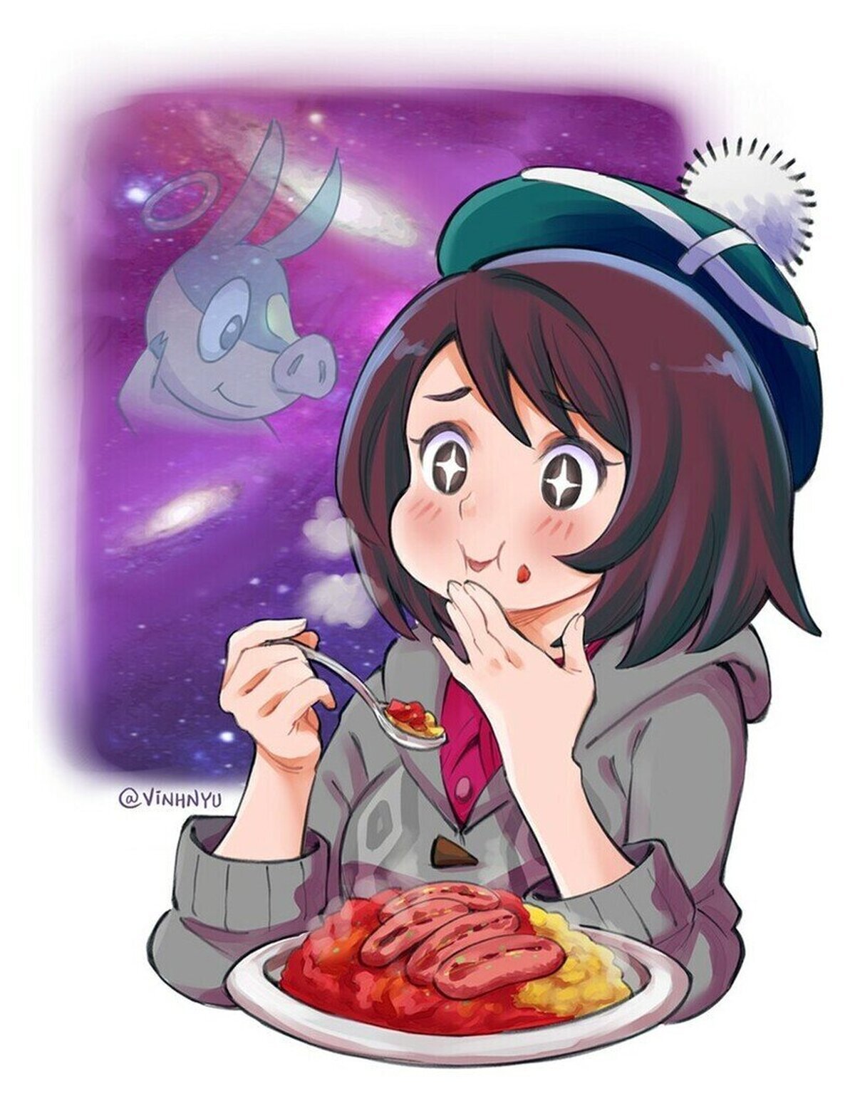 Recordad en vuestros corazones a Tepig, él murió por nuestros currys