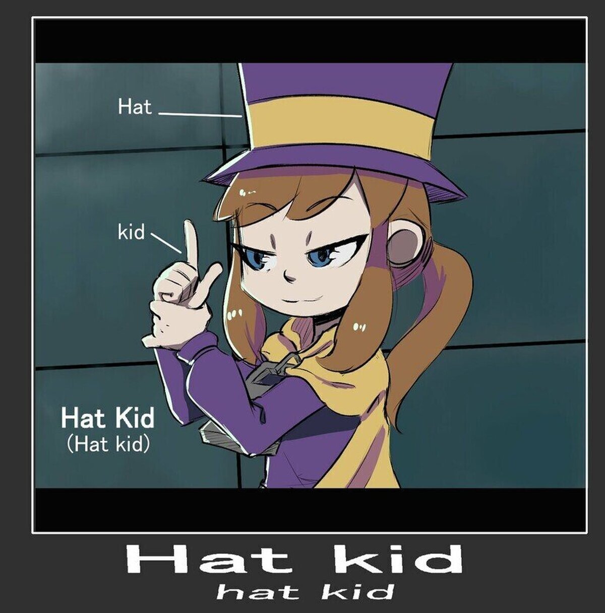 Hat kid 