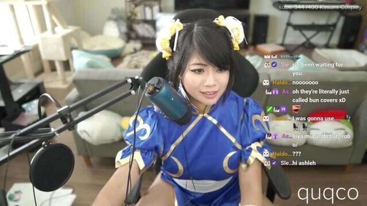 Twitch le suspende la cuenta una streamer por hacer cosplay de Chun-Li