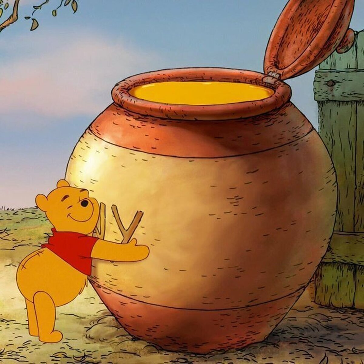 Alguien que te quiera tanto como Winnie The Pooh quiere a la miel.  ?