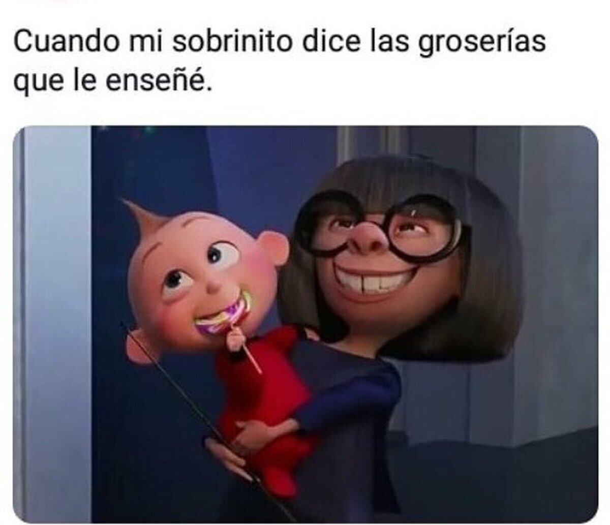 No se dónde habrá aprendido eso