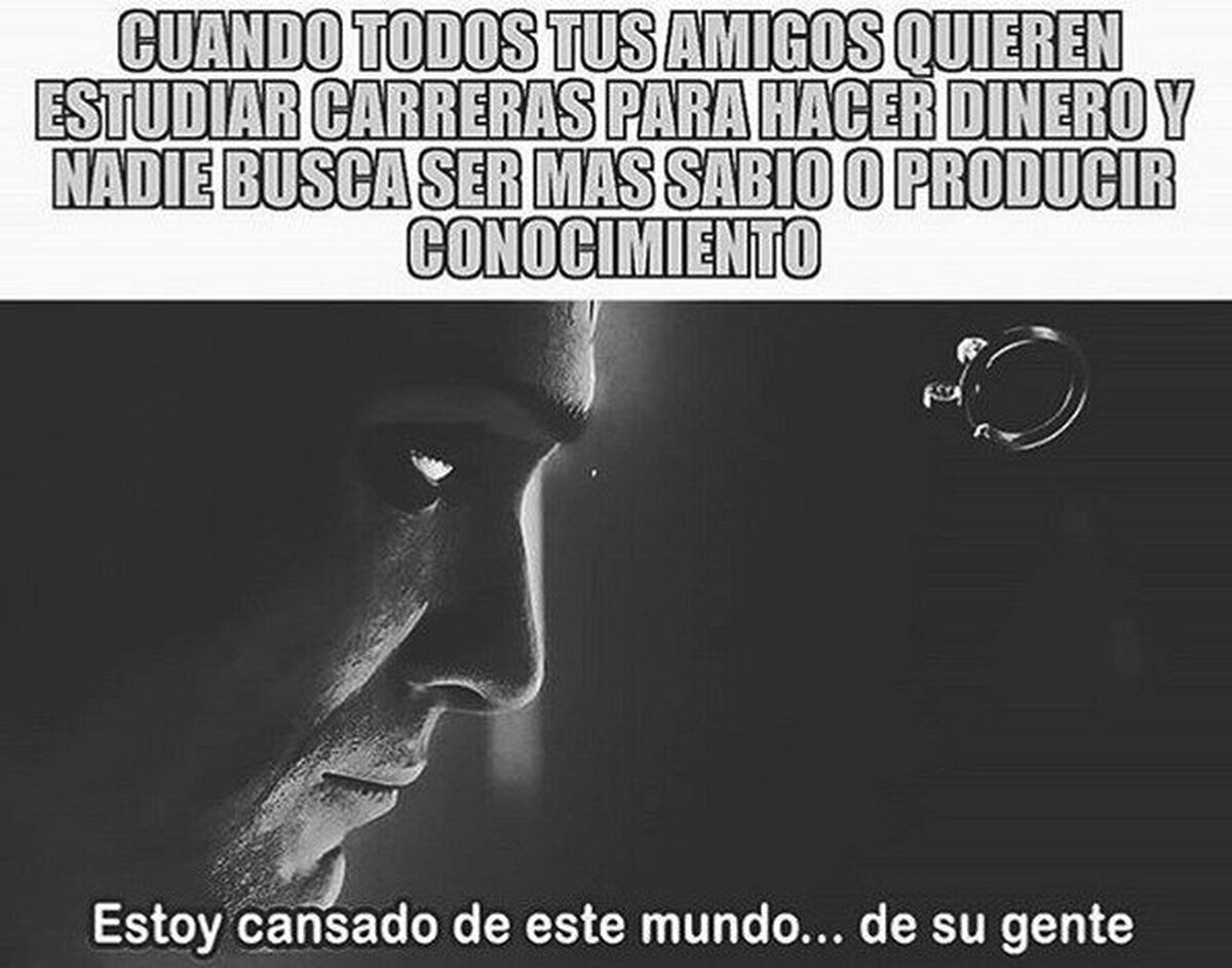 Esa gente que se sabe superior a los demás