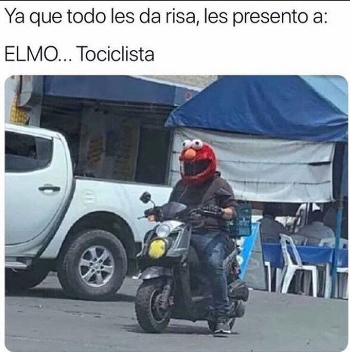 Elmo Torista para los amigos