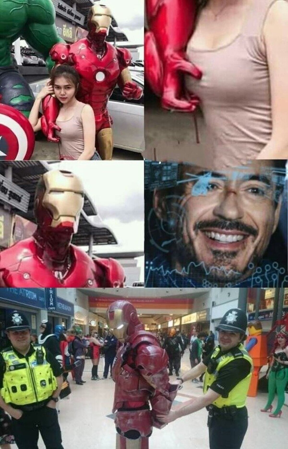 Cuidado Ironman, que es menor