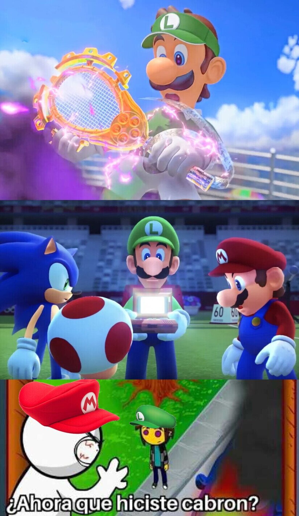 Todo es culpa de Luigi.