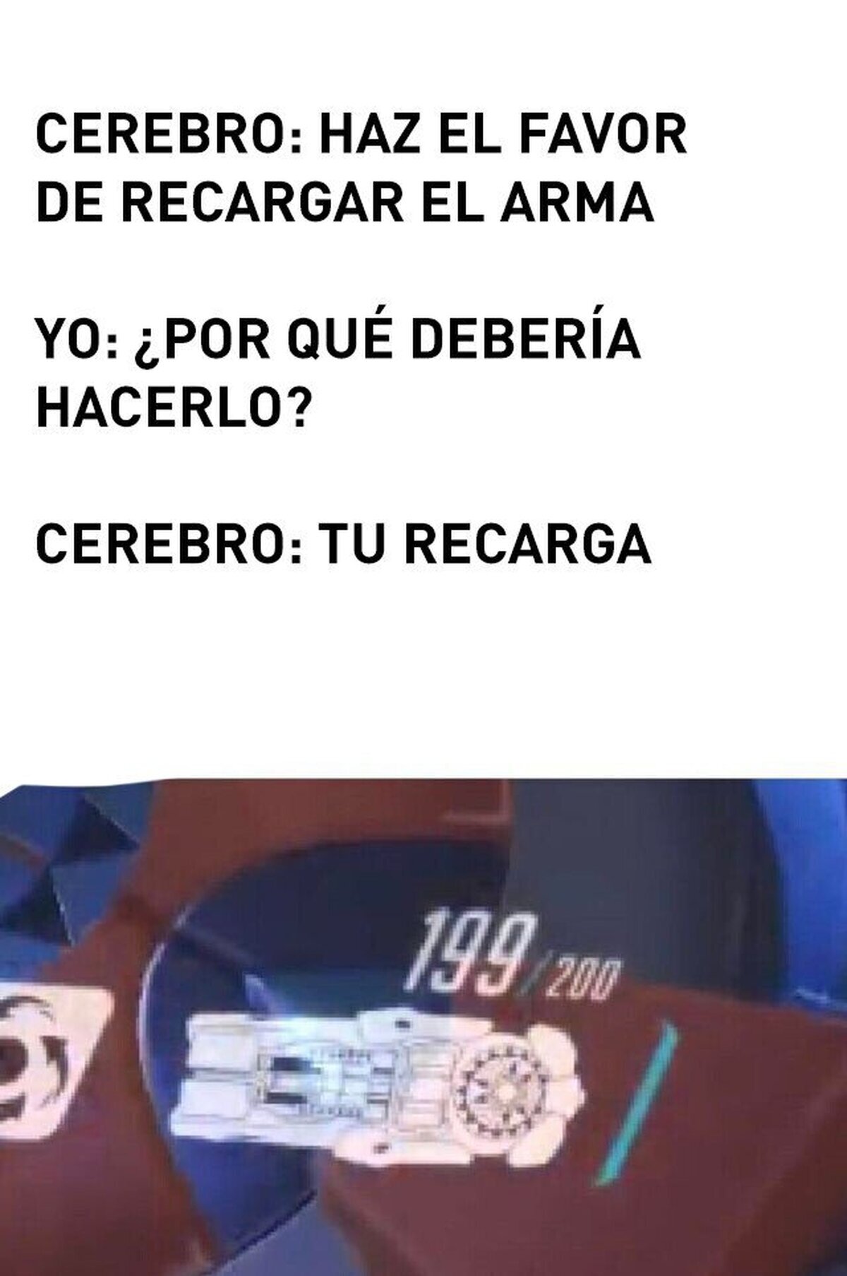 Cada vez que juego a un shooter
