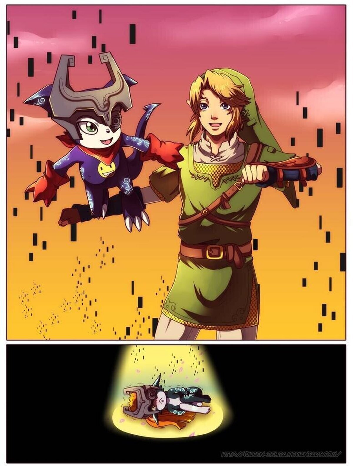 ¿The Legend of Zelda y el digi-príncipe del Crepúsculo? Por Queen Zelda 