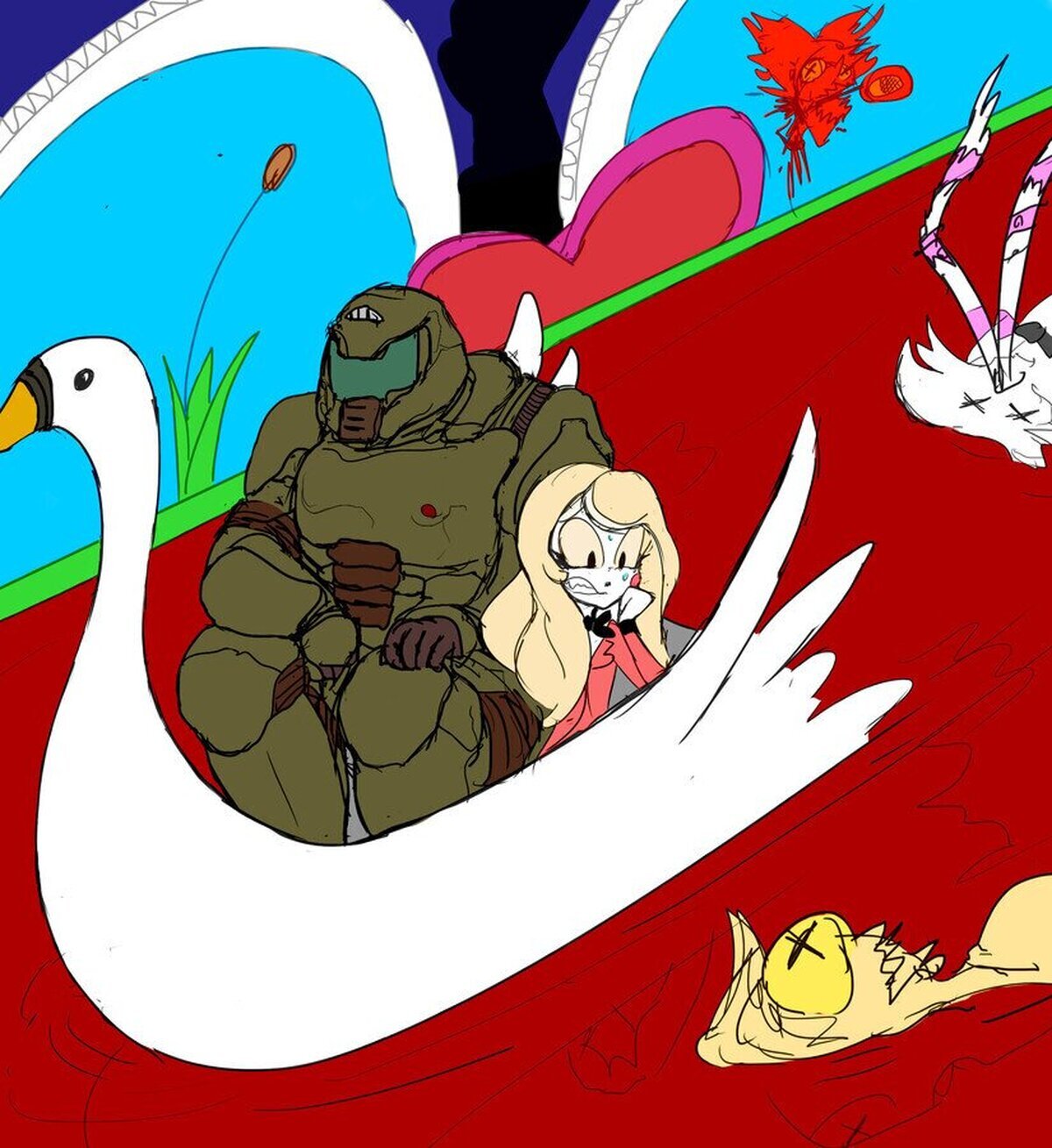 Doomguy: espero que esto resuelva tu problema de sobre-población 