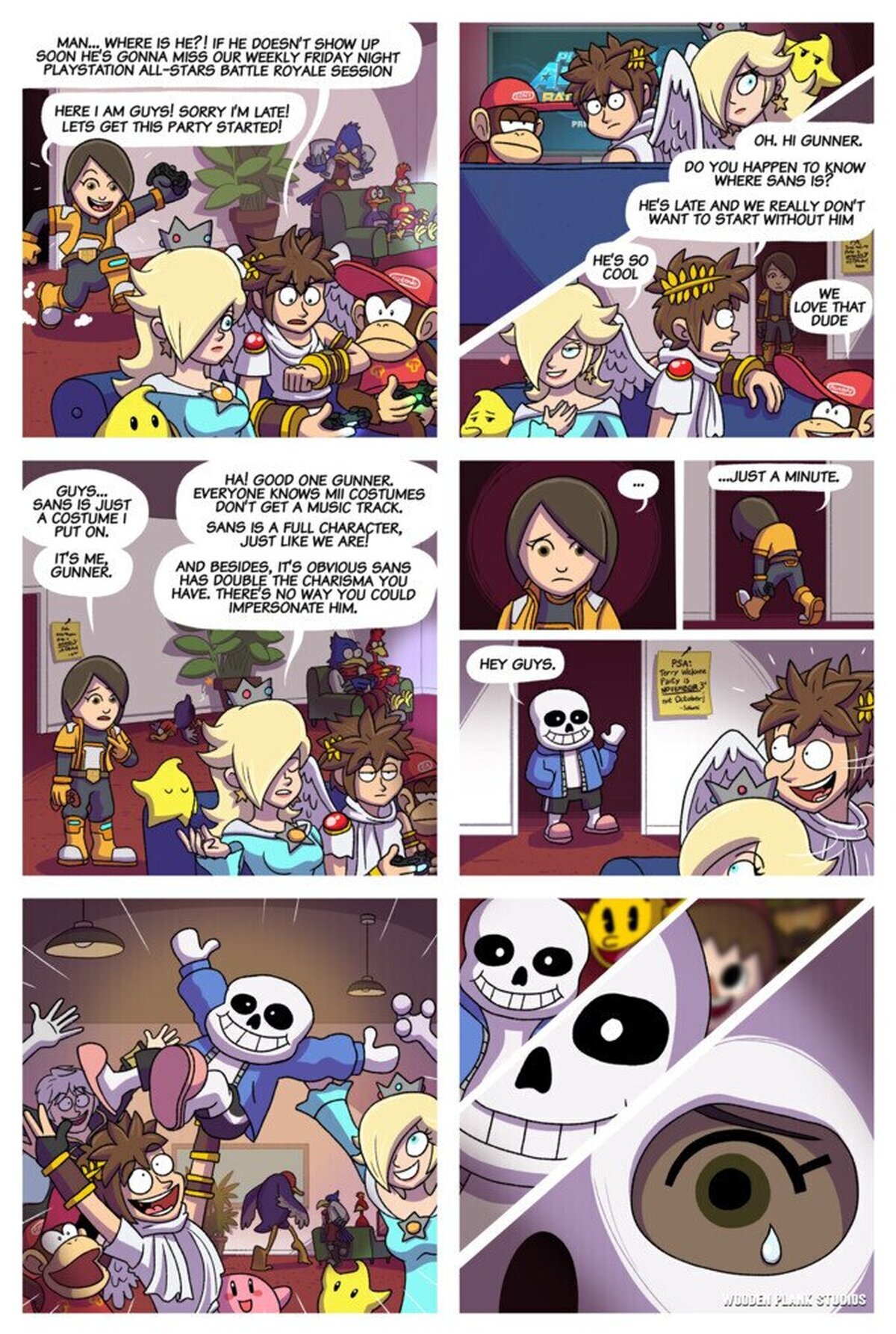 Todos parecen haberse olvidado de Mii Gunner. Por woodenplankstudios
