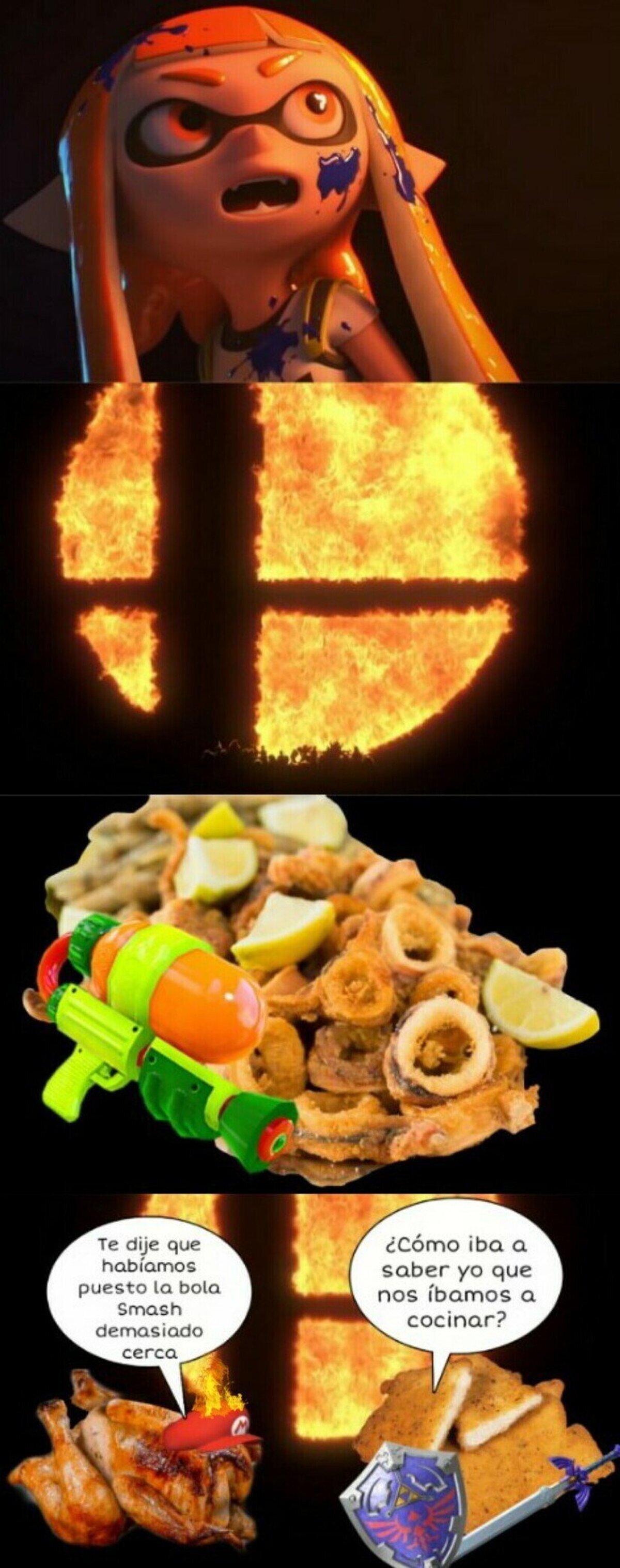 Estar muy cerca del fuego tiene sus consecuencias