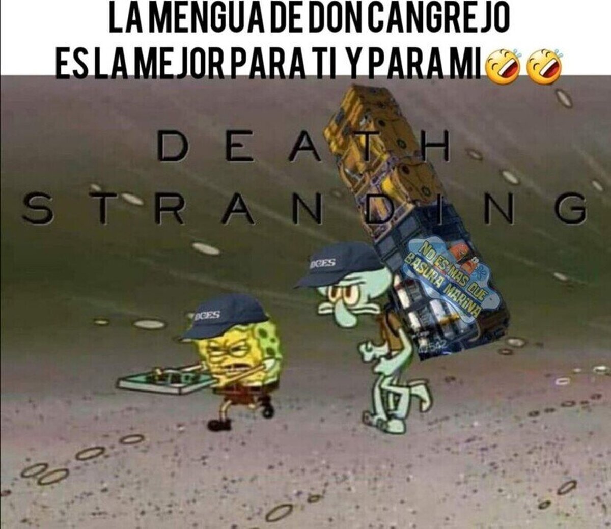 Bob Esponja Predijo el death stranding antes