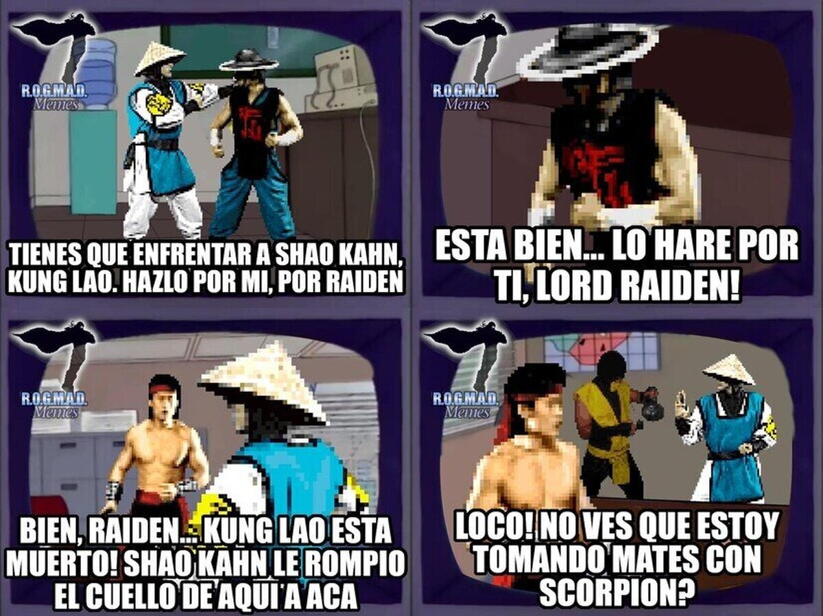 Y poe eso nunca mandan a Kung Lao a los combates importantes.