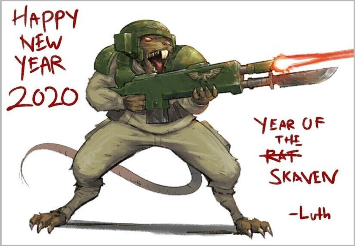 Feliz Año de la Ra---- De Los Skavens! (de metal)