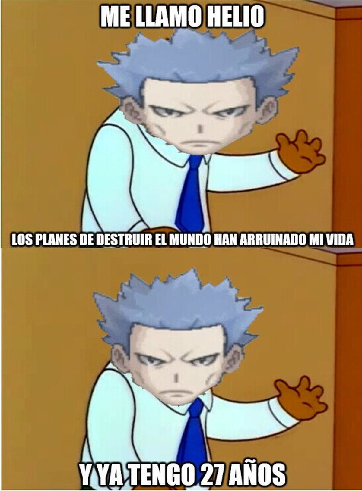 El estrés y otras cosas  han hecho mella en Helio Topo