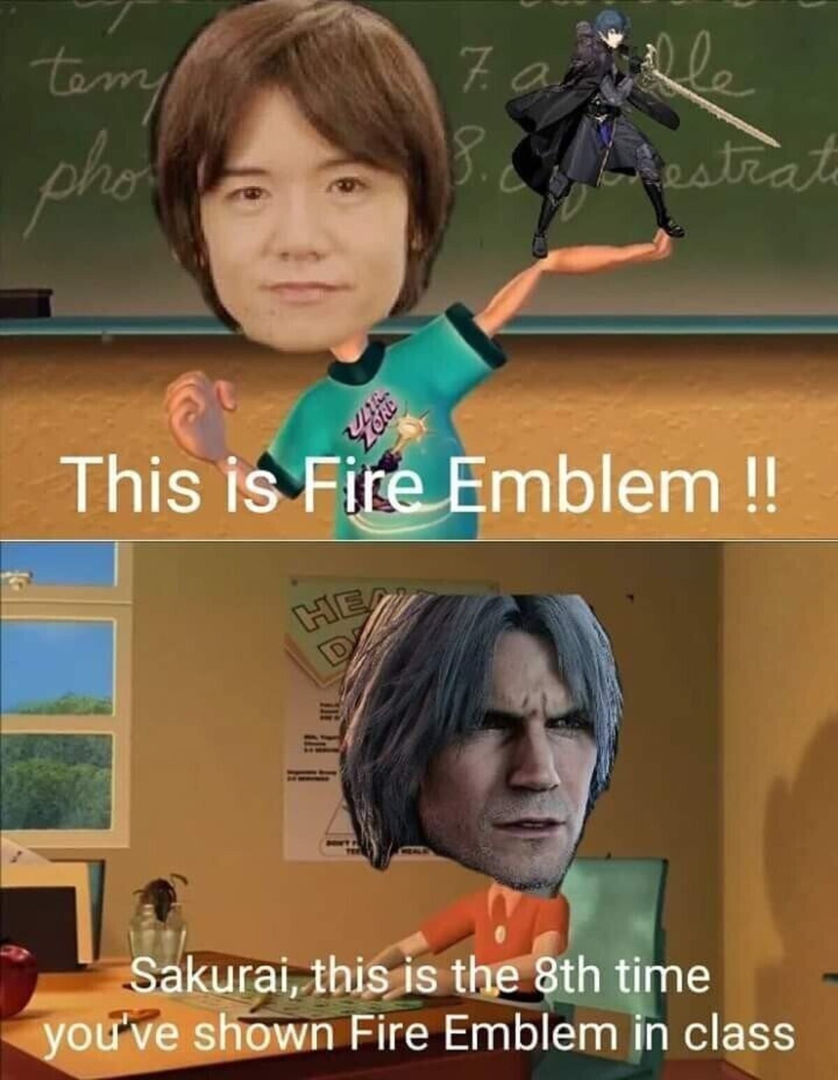 Ya siéntate, Sakurai