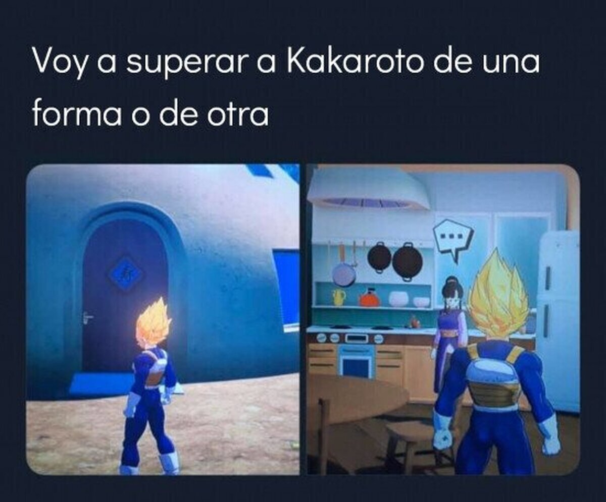 Vegeta está empeñado en ser el mejor