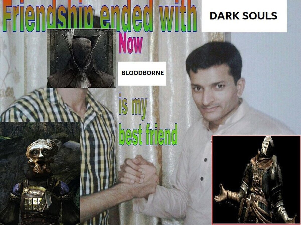 Terminé mi amistad con Dark Souls, ahora Bloodborne es mi mejor amigo.