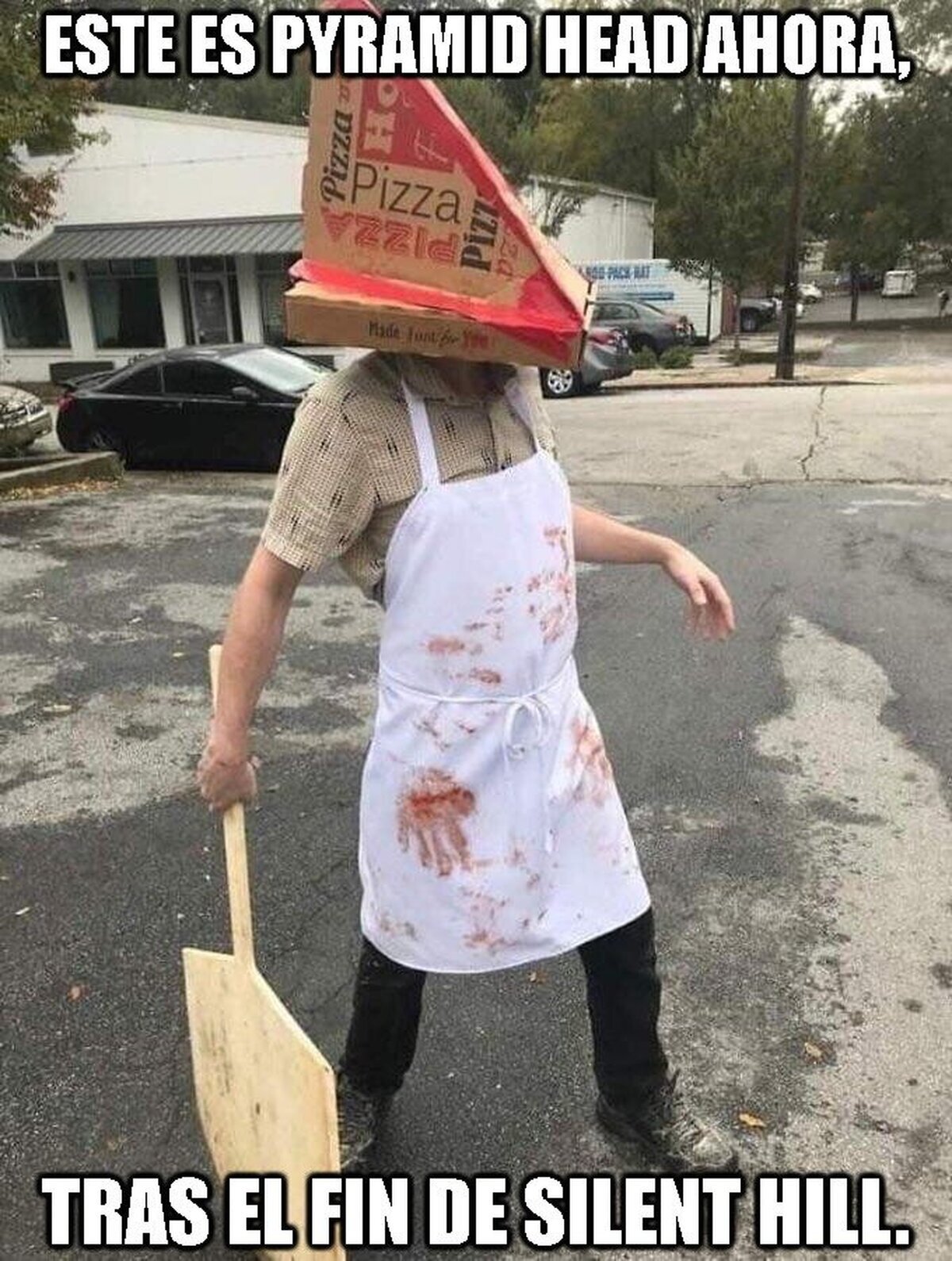 Pyramid Head también fue afectado por el desempleo.