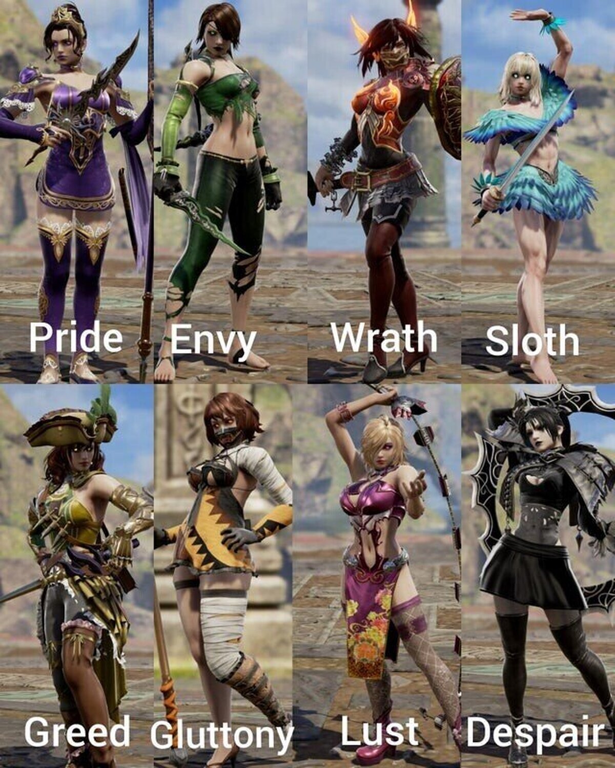 Los pecados capitales de SOULCALIBUR VI (Que ahora son 8 al parecer).