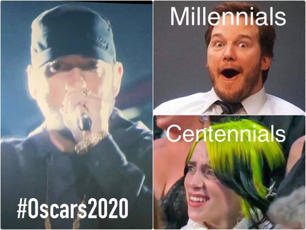 La reacción de todos al ver la actuación de Eminem