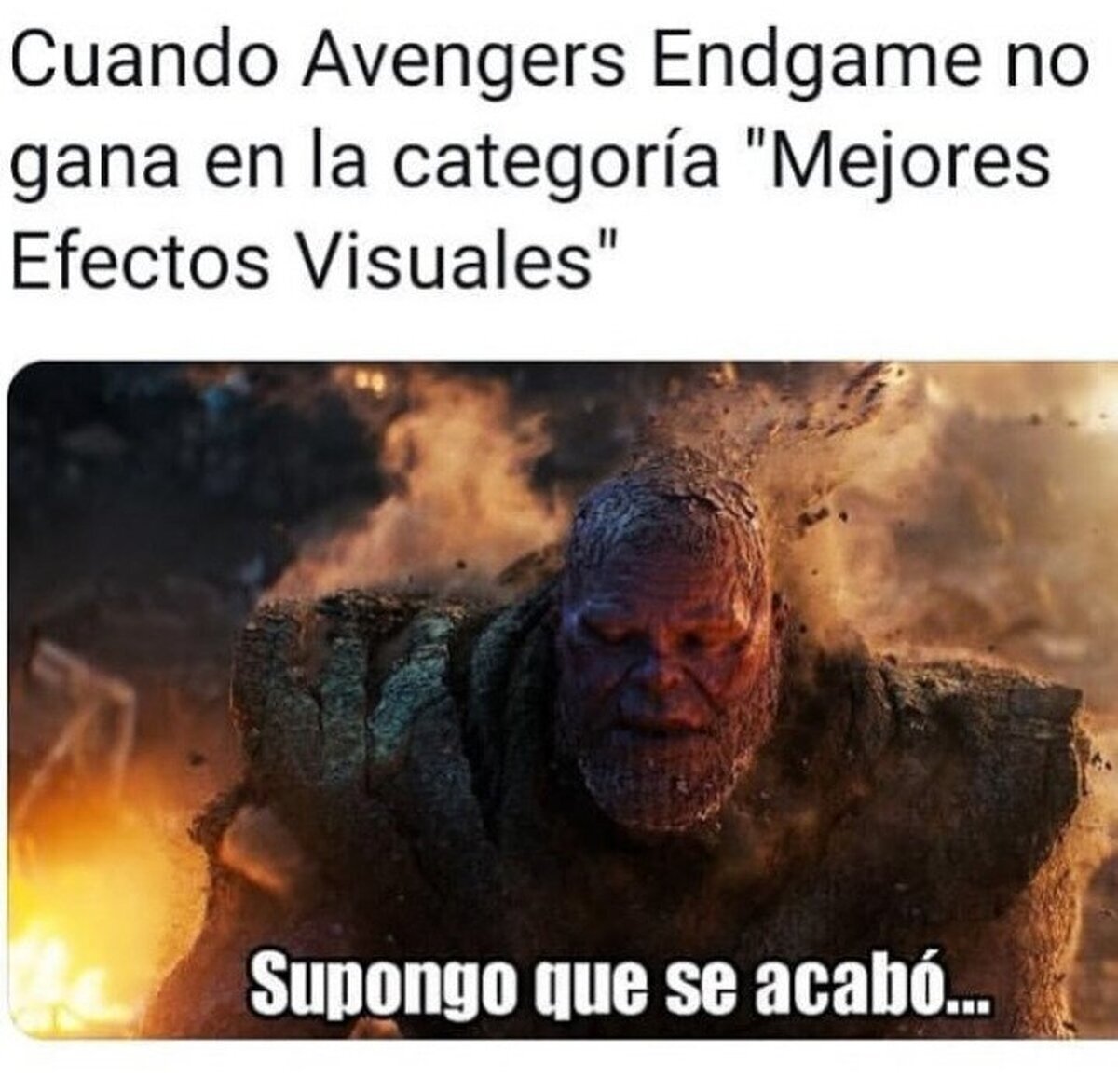 Es hora de superarlo