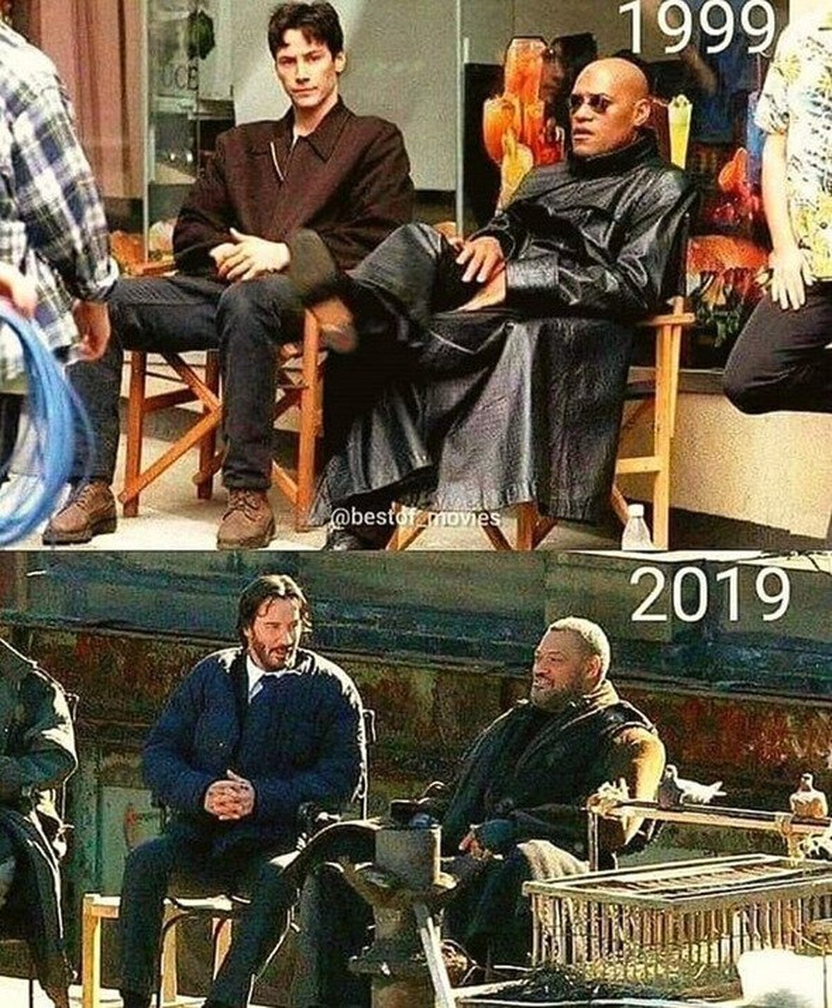 El cine los juntó de nuevo