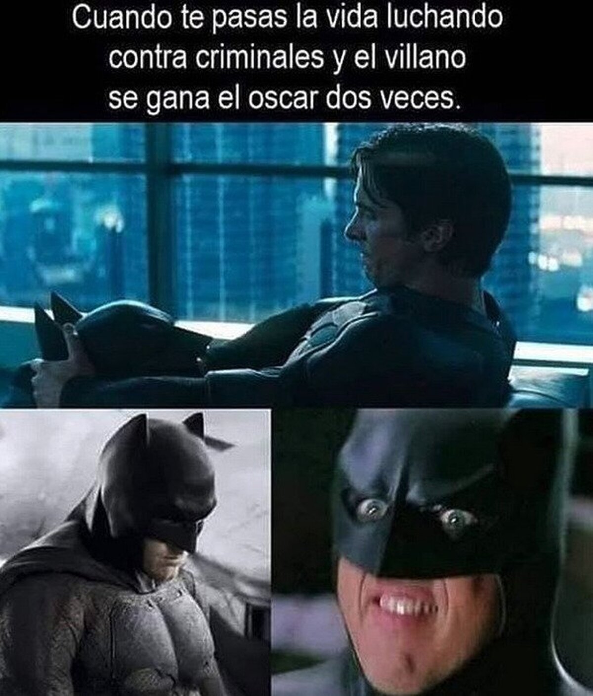 Batman lleva encima un cabreo importante
