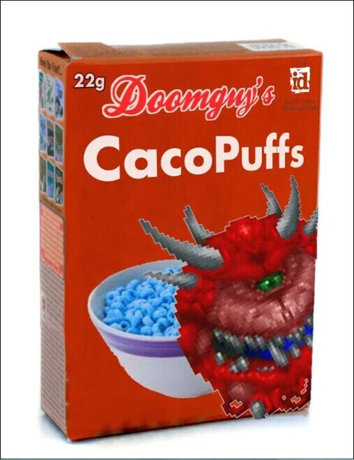 Doomguy's CacoPuffs: ¡Te sorprenderá cómo hacen cambiar de color a la leche!