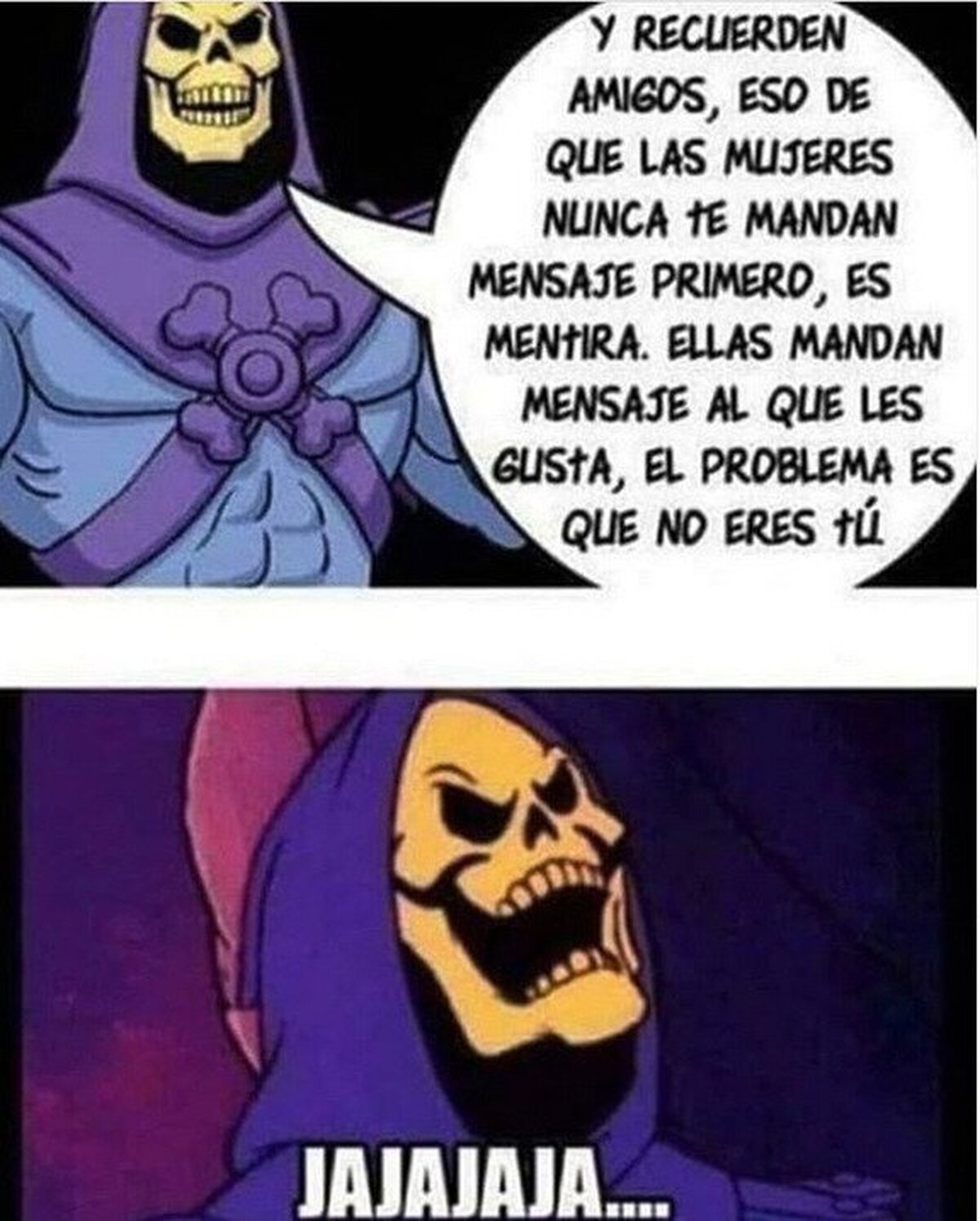 Skeletor tu maldad no tiene límites