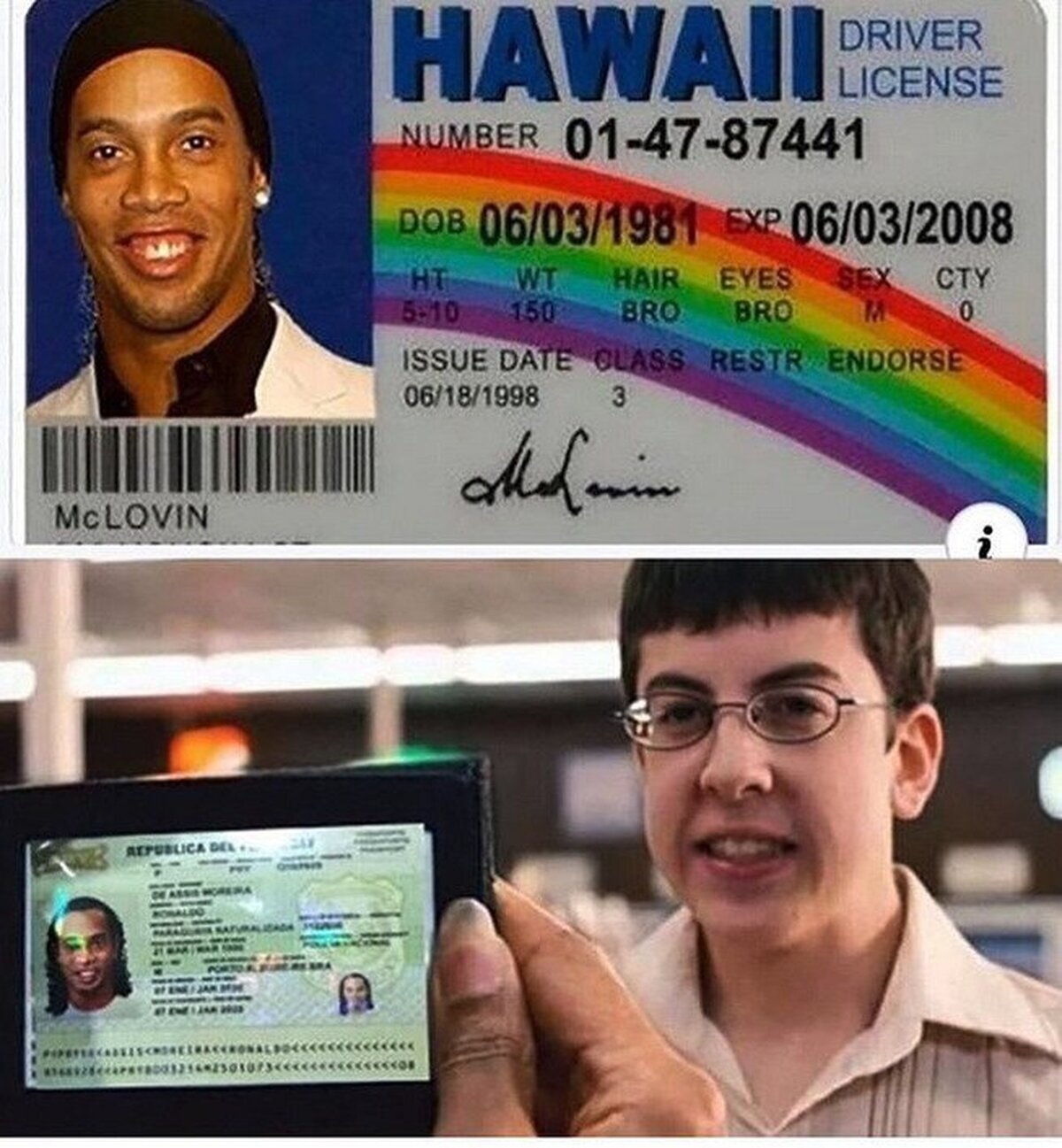 Ronaldinho lo ha intentado pero no ha colado