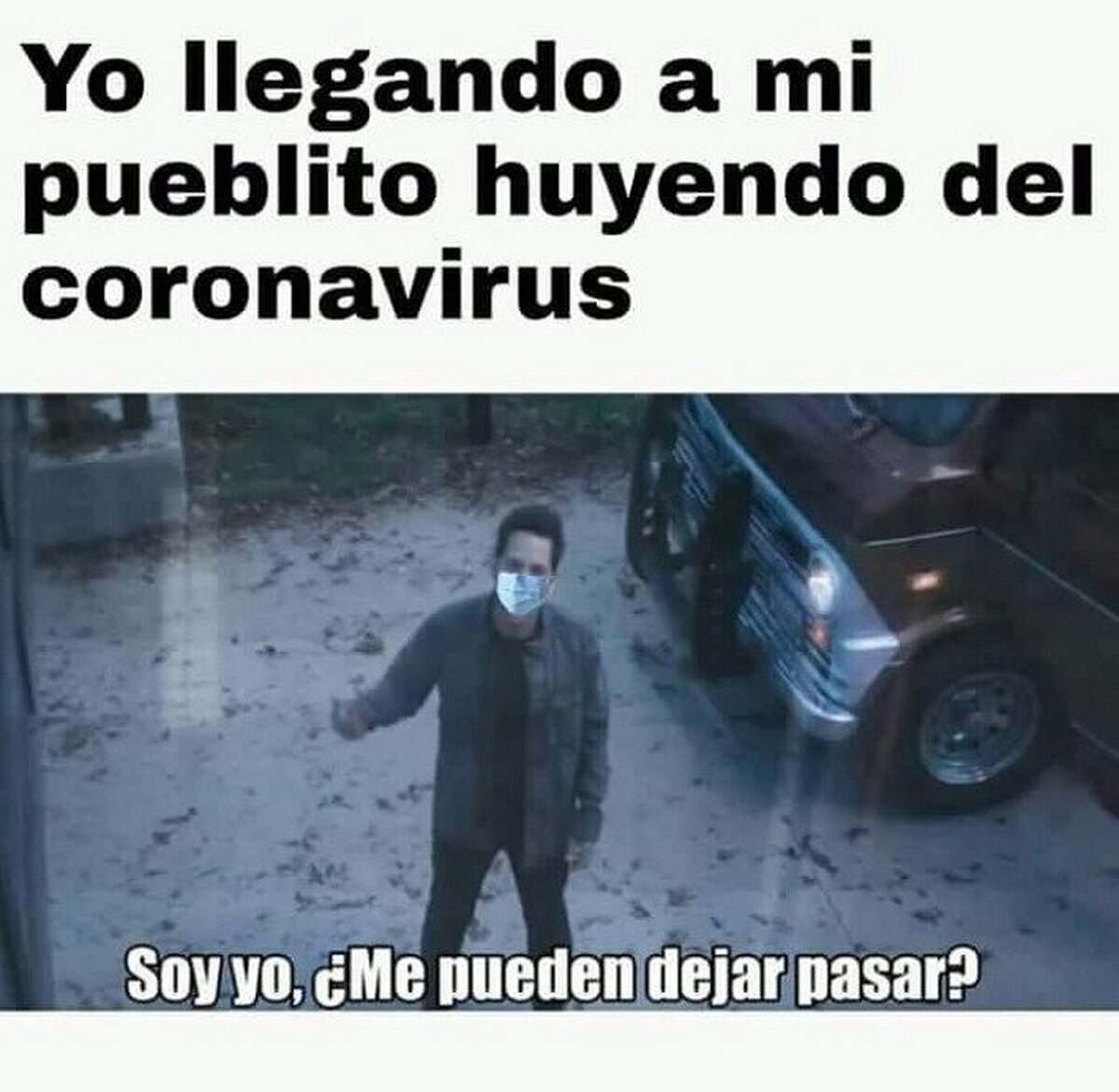 ¿Me dejáis entrar?