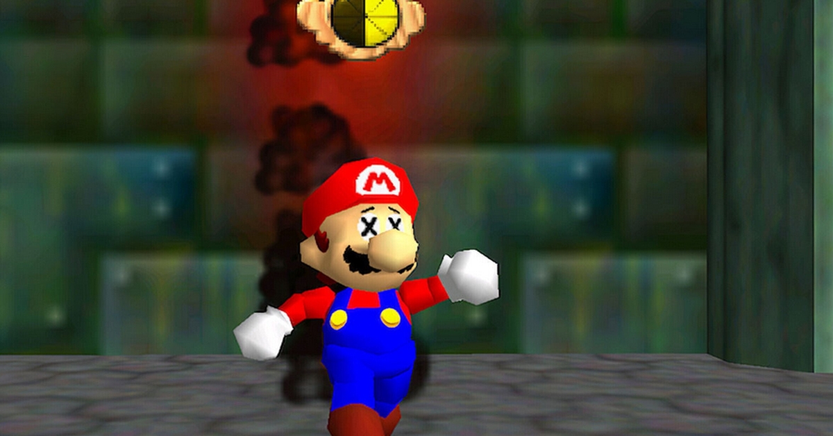 24 años más tarde descubren que el humo de Super Mario 64 era en ...