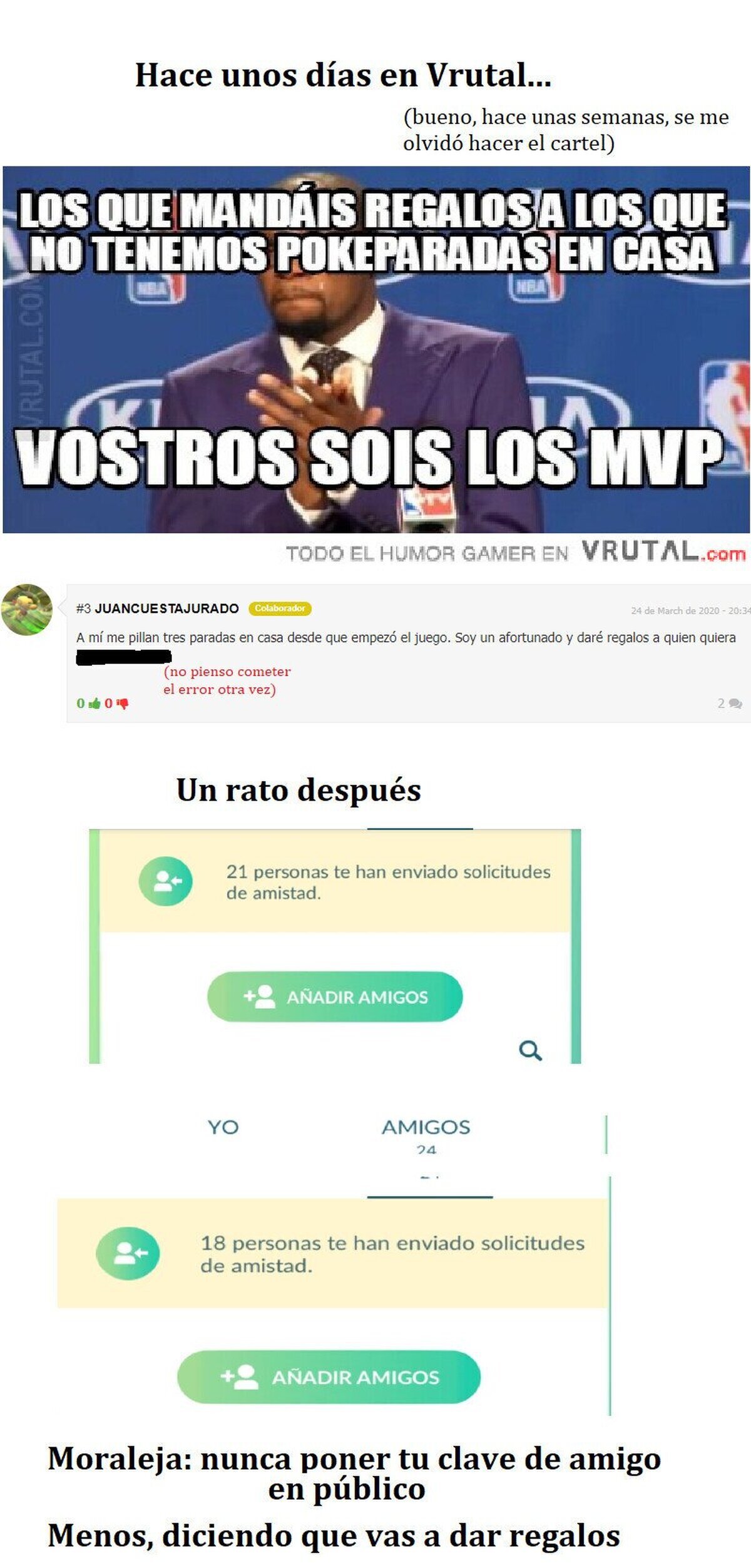 Espero que aprendáis la lección, yo ya soy esclavo de este juego