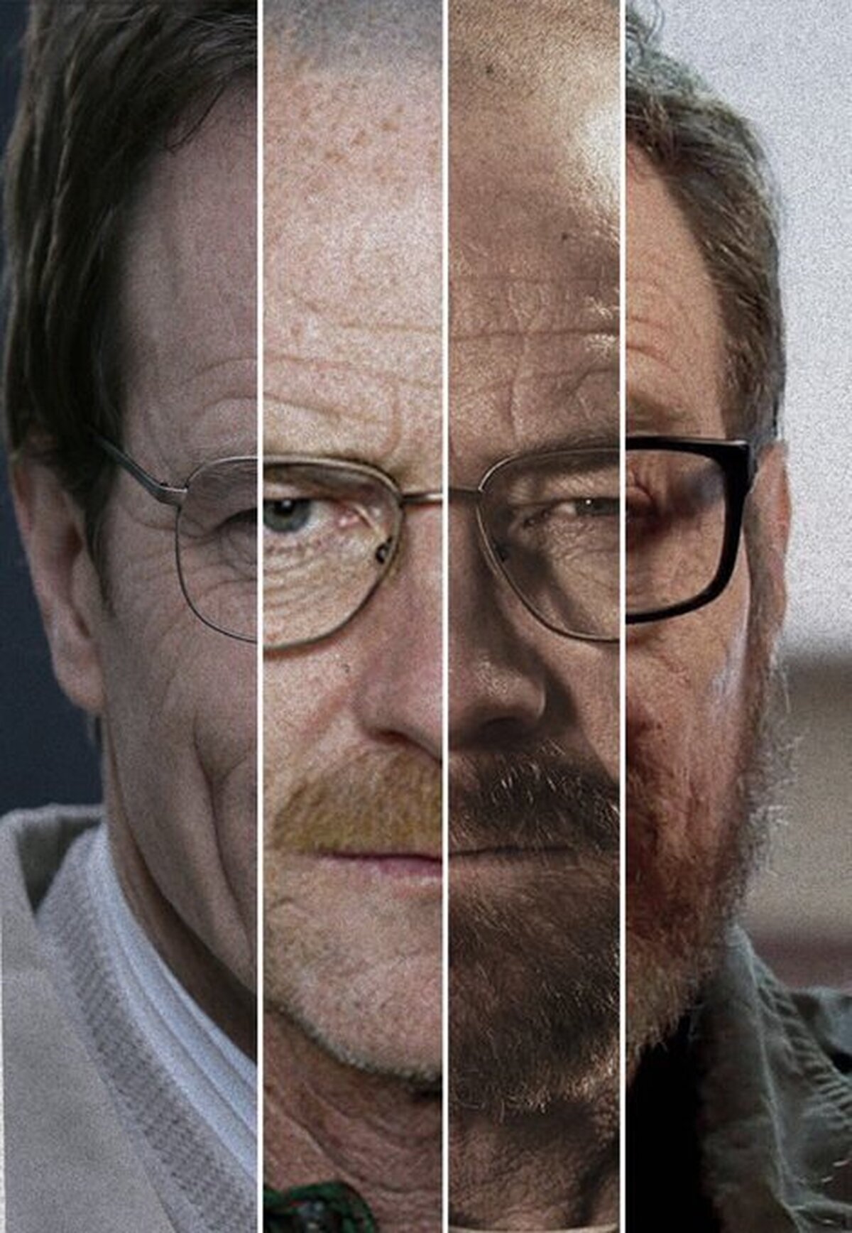 Todas las etapas de Walter White en una imagen