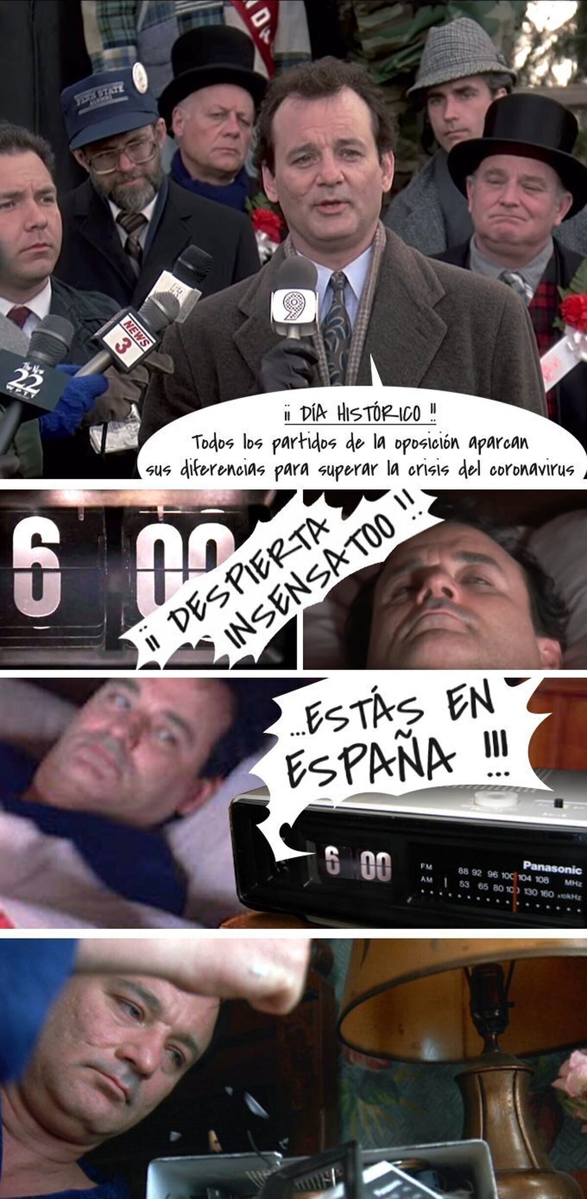 Otro glorioso día en este país
