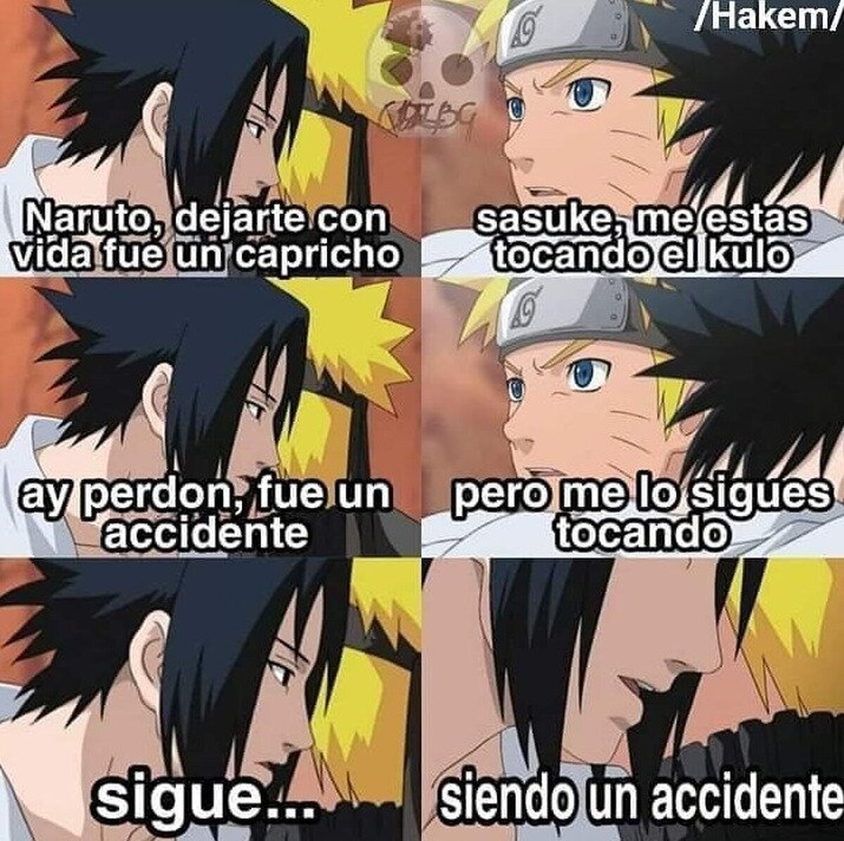 Sasuke, no cuela