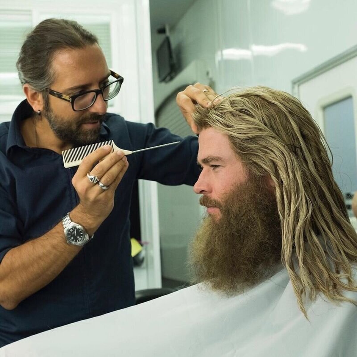 A pesar de las fachas Thor cuida su estilo