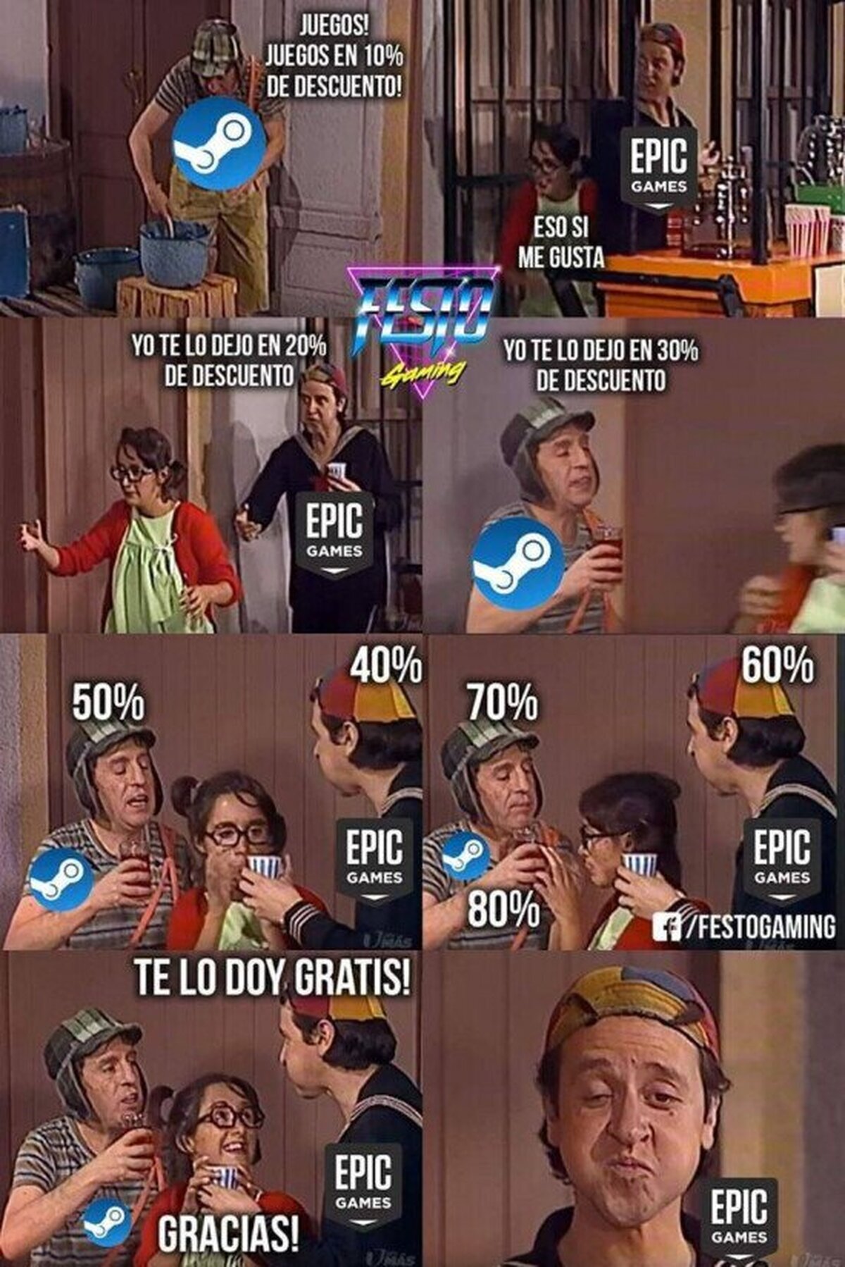 Pero qué listos que sois, Epic