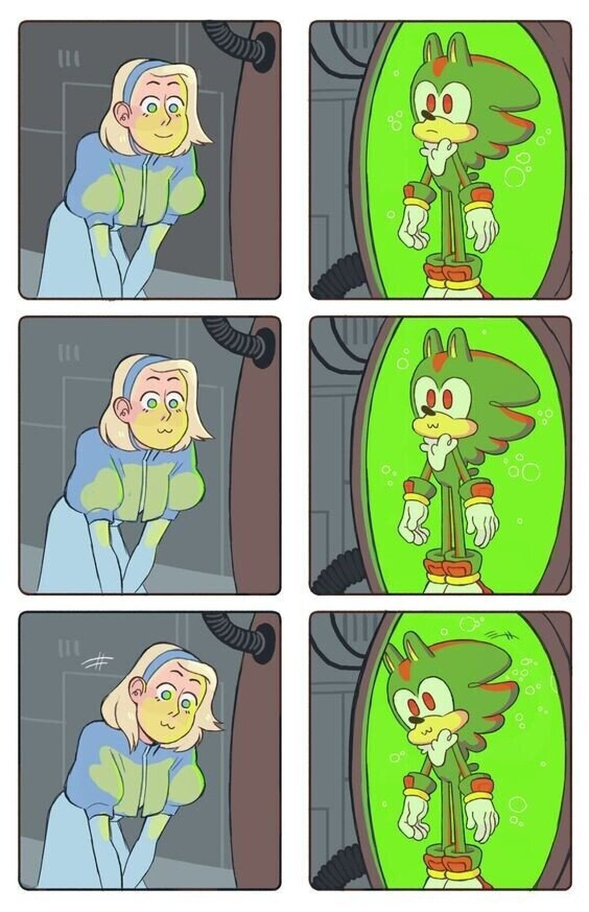 Momentos antes del incidente 