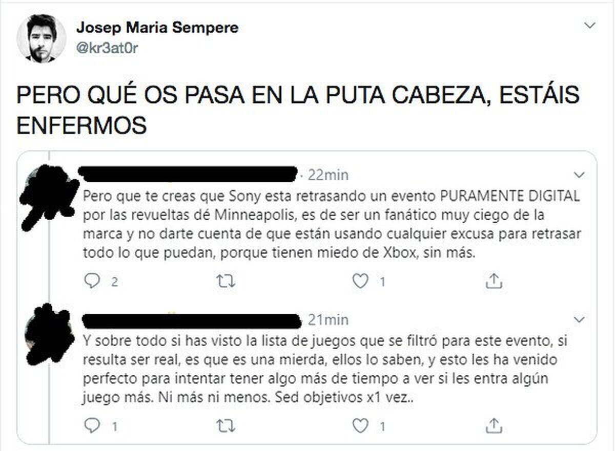 La gente se monta películas dignas de Oscar