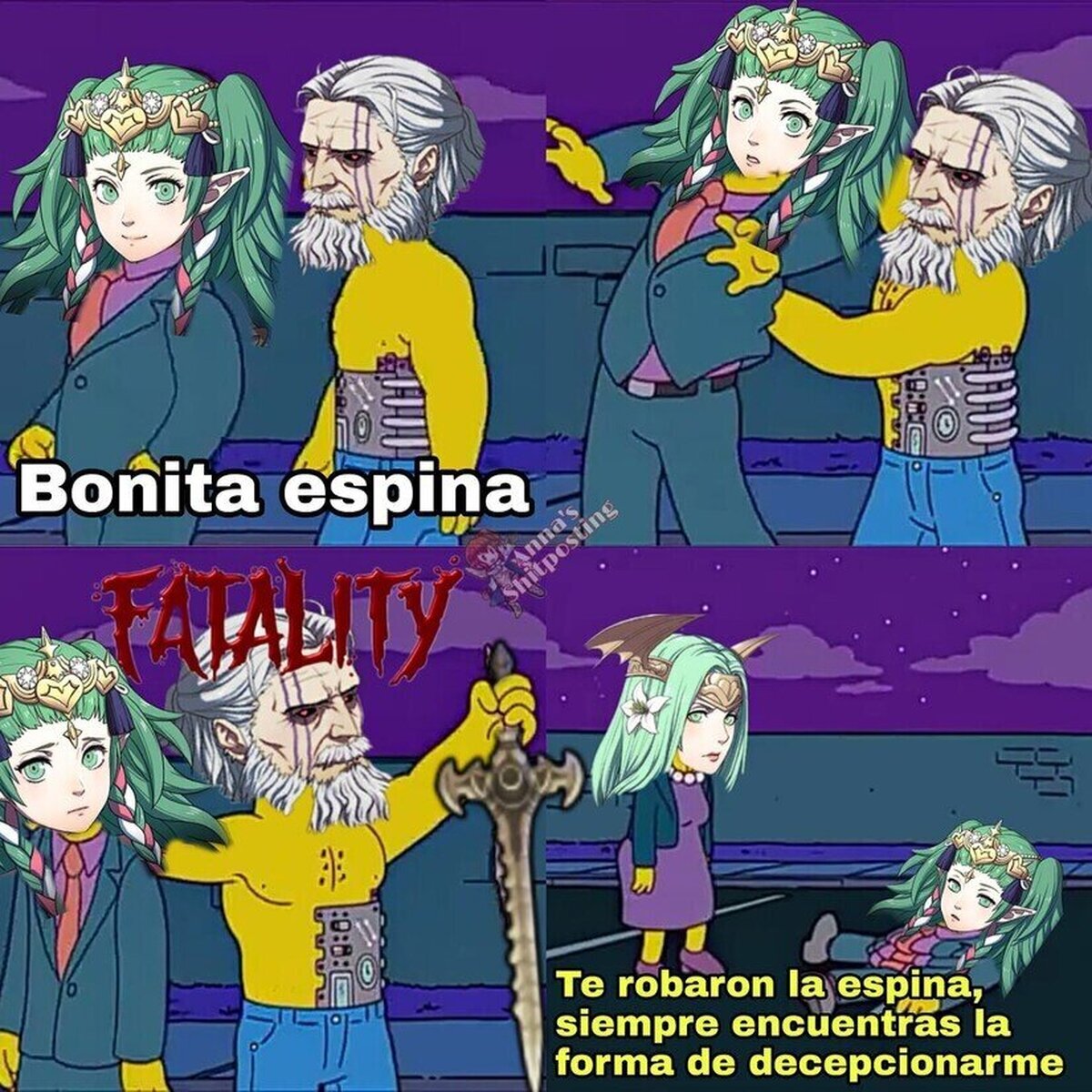 Y así se se hizo la Espada de la Creación