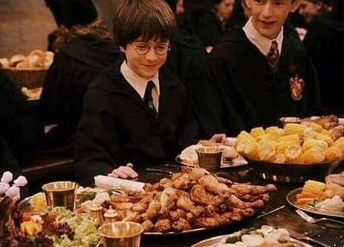 Alguien que me mire como Harry Potter mira al pollo 