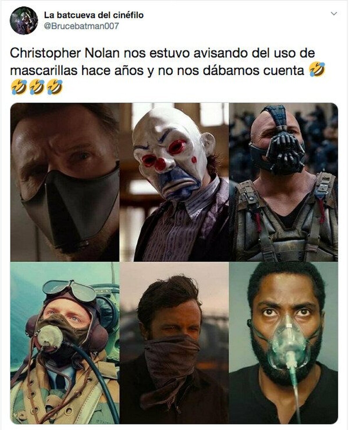 Nolan lleva años avisando